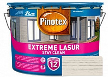 Деревозащитное средство Pinotex extreme lazure stay clean белый полумат 3 л