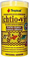 Корм Tropical сухий для акваріумних риб в пластівцях Ichtio-Vit 500 мл (для всіх акваріумних риб) 77005