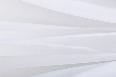 Ткань тюлевая Вуаль 300 см белая 