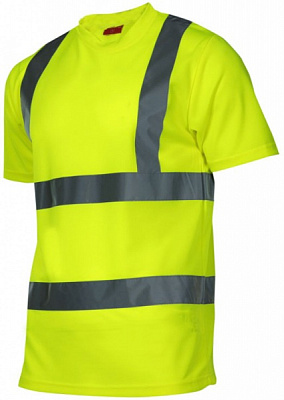 Футболка сигнальная Lahti Pro р. XXL рост 5-6 L4020805 салатовый