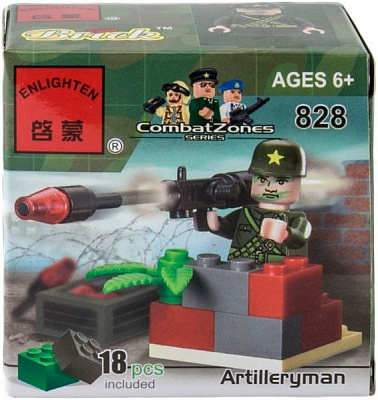 Конструктор Brick Артелерист 828 828