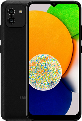 Смартфон Samsung Galaxy A03 4/64GB black (SM-A035FZKGSEK)