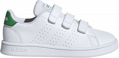 Кроссовки Adidas ADVANTAGE C EF0223 р.EUR 31,5 белый