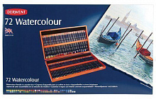 Олівці акварельні Watercolour 72 кольори Derwent
