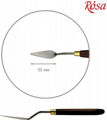 Мастихін Classic крапля № 4 5,5 см Rosa Talent