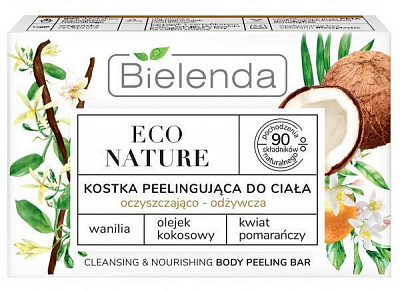 Пилинг Bielenda Есо Nature кубик Очищение и питание 80 г