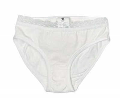 Трусы для девочки Роза 210424 р.158 белый 