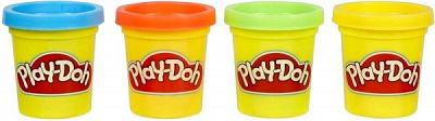 Набор пластилина Play-Doh 4 мини-баночки 23241