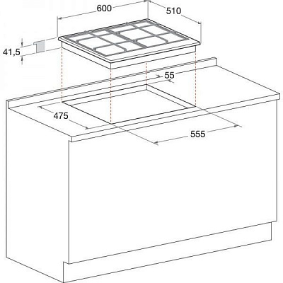Варильна поверхня Whirlpool PMW64D2/IXL