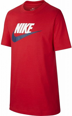 Футболка Nike B NSW TEE FUTURA ICON TD AR5252-659 L червоний