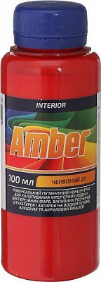 Колорант Amber красный 100 мл
