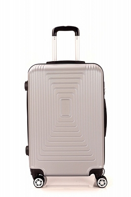 Валіза 70 л срібний MCS V360 на 4 колесах M 24