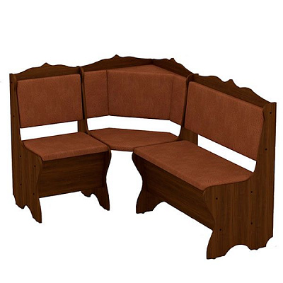 Уголок кухонный Компанит «Сирия» орех бронза