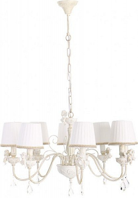Люстра Arte Lamp A5656LM-8WG 8x40 Вт E14 кремовый белый Сherubino 