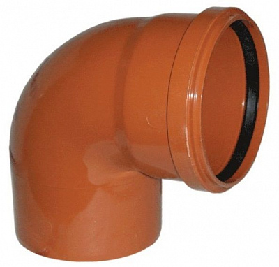 Колено ПВХ d200x30° Инсталпласт
