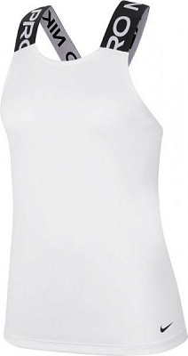 Майка Nike W NP DRY ELASTIKA TANK ESS CJ4089-100 M белый