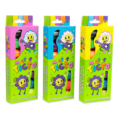 Набор для лепки Strateg Мистер тесто 7 шт. 41001