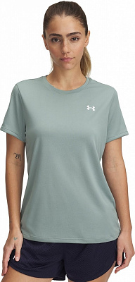 Футболка Under Armour Tech SSC - Solid 1384231-348 р.XS зелений