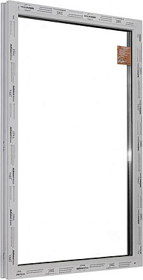 Окно глухое ALMplast Delux 70 850x1410 мм без открывания