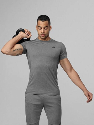Футболка 4F D4L21-TSMF202-25M р.2XL сірий