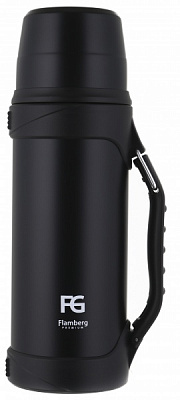Термос туристичний 1200 мл Obsidian чорний XTH8-120 Flamberg Premium