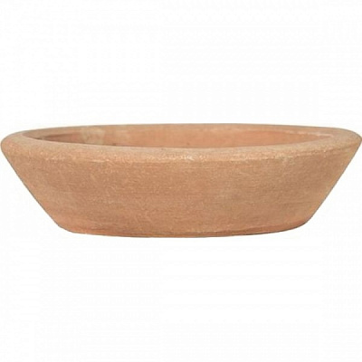 Піддон Terraneo 21х4 см (700226) круглий світло-коричневий