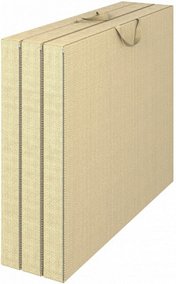 Матрац-трансформер бежевый Origami 80x190 см