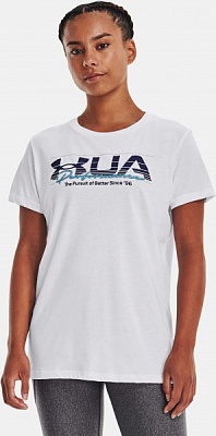 Футболка Under Armour VINTAGE PERFORMANCE SS SS23 1376748-100 р.M білий