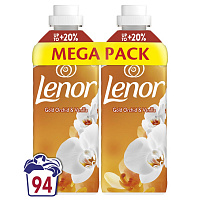 Кондиціонер для білизни Lenor Золота орхідея і ваніль 2x 0,987 л