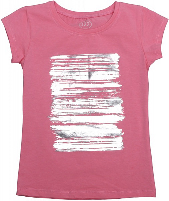 Футболка для девочек Україна 827-416 р.122 розовый 