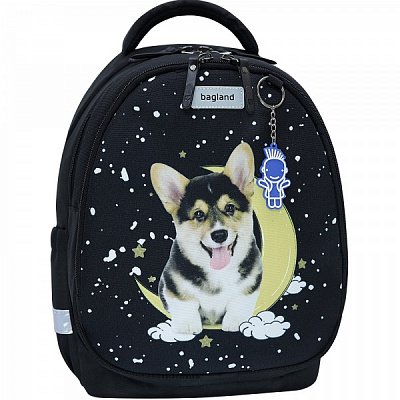 Рюкзак школьный Bagland Butterfly Corgi черный (56566 суб.1240)