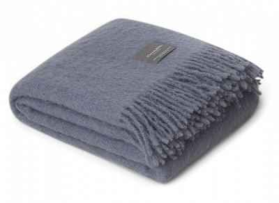 Плед 130x170 см голубой Stackelbergs 