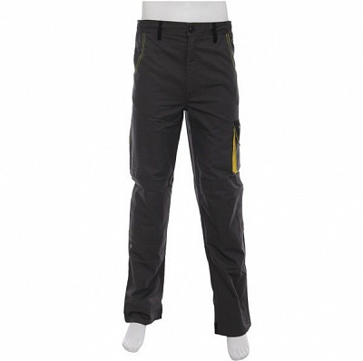Брюки рабочие Delta Plus D-Mach р. XL DMPANGJXG серый с желтым