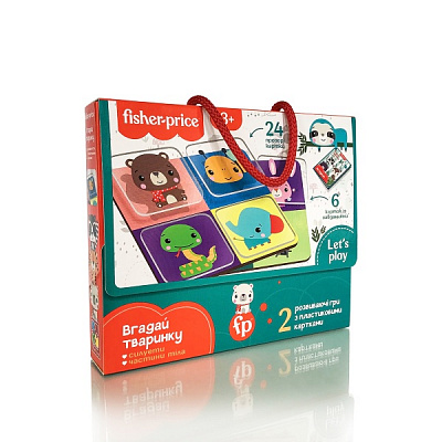 Игра настольная Fisher Price Угадай животное VT2100-10