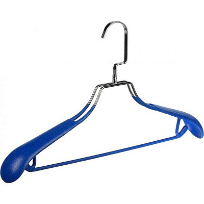 Плечики Vivendi для верхней одежды с ПВХ покрытием 44 см 