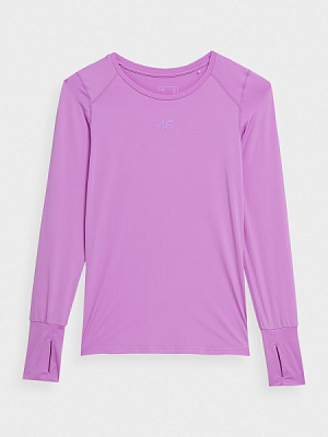 Футболка 4F LONGSLEEVE FNK F165 4FSS23TFLOF165-52S р.S фіолетовий