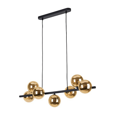 Люстра підвісна TK Lighting Estera 7PL 7xG9 бурштиновий