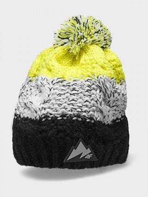 Шапка 4F J4Z20-JCAM213-72N OS лимонний