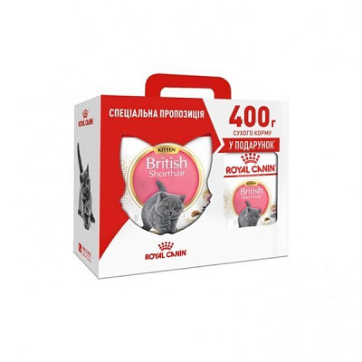 Корм Royal Canin Kitten Brit Short 2 кг+400 г