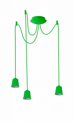 Підвіс ERKA 323 3x60 Вт E27 салатово-зелений 323003