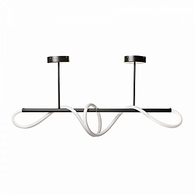 Люстра світлодіодна Berger 1x50 Вт LED-модуль чорний 7004-PL-50 Black