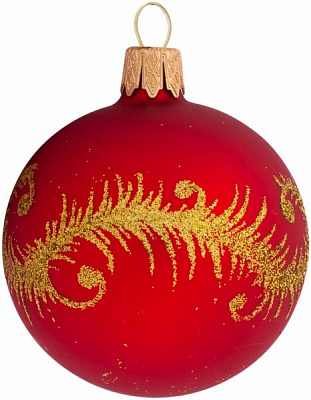 Шар стеклянный d60 7003Н синий