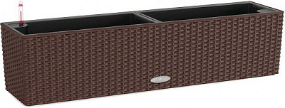 Ящик балконний Lechuza Balconera Cottage 80 прямокутний 28,9л мокко (15615)