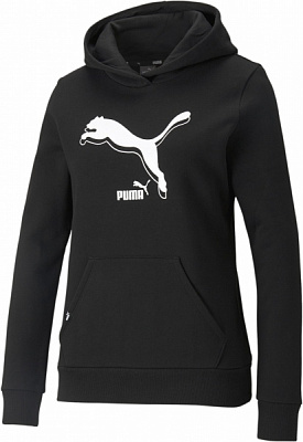 Джемпер Puma PUMA POWER Logo Hoodie 58954101 р. S чорний