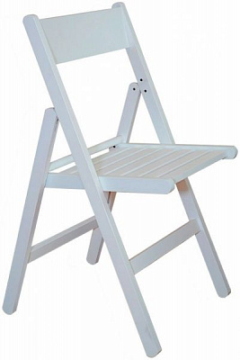 Стул обеденный Скиф МП раскладной Ketrin белый/коричневый