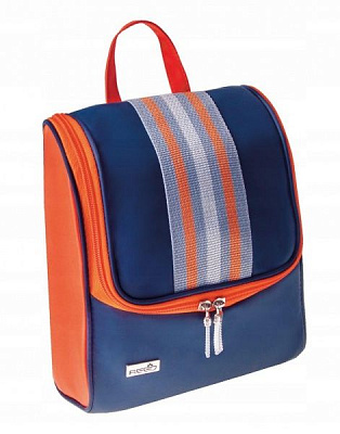Косметичка REED Sporty 7983 22x9x24 см синий с оранжевым 