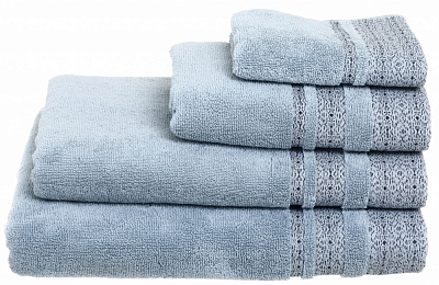 Полотенце Exclusive Alysia 70x140 см голубой La Nuit