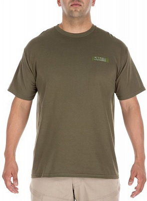 Футболка мужская 5.11 Tactical Molle America 41195AI-225 р. M зеленый