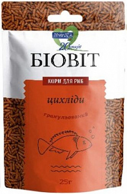 Корм Природа для рыб Биовит Цихлиды 10г