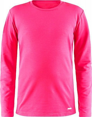 Термофутболка Craft Essential_Warm_RN_LS_Junior 1906631-720000 110/116 рожевий